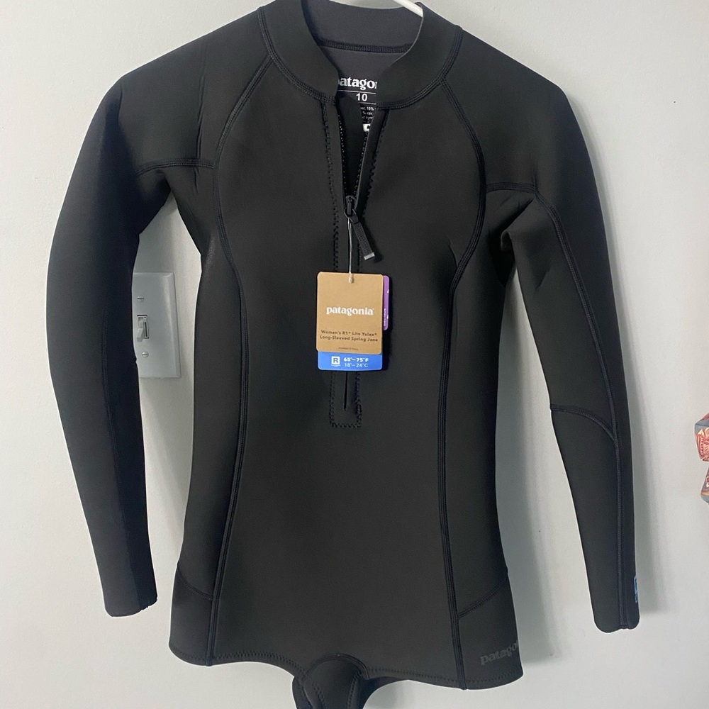 Patagonia women’s spring short wetsuit